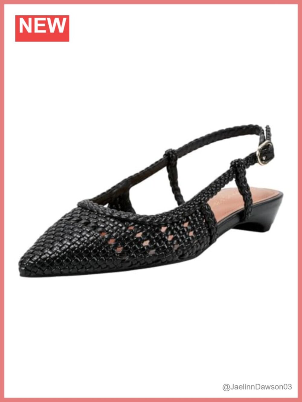 Womens Faux Leather Pointy Toe Slingback Ballet Flats Dress Shoes